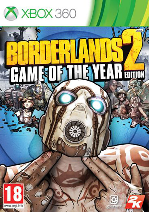 BORDERLANDS 2 GAME OF THE YEAR (HASZNÁLT)